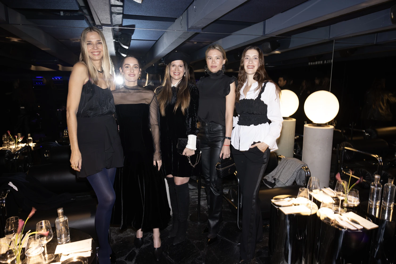 Lorena Ceriscioli , Camila Romano , Elbita Marcovecchio, Macarena lemos y Clara Alonso