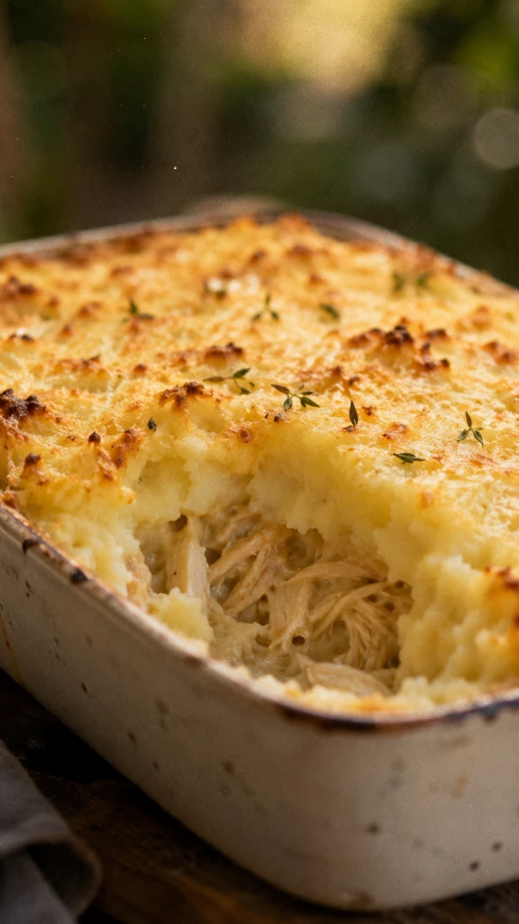 Pastel de pollo