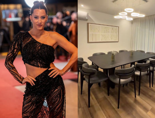 Así quedó el living comedor de Mica Viciconte: muebles modernos, tonos neutros y decoración minimalista