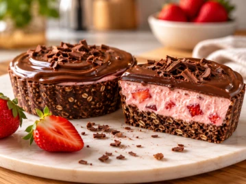 Mini tartas crocantes de chocolate: el postre que lleva yogur y se prepara en pocos minutos