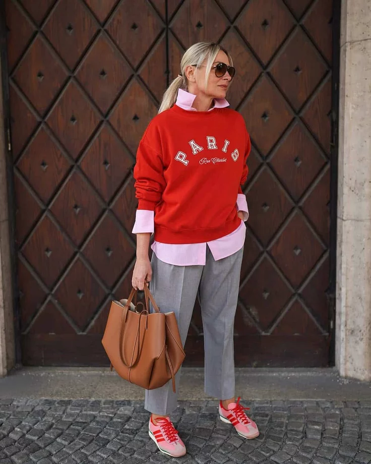 Rojo más rosa