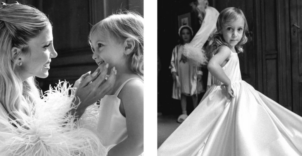 El adorable look de Vita en el casamiento de Cande Ruggeri y Nico Maccari, sus padres