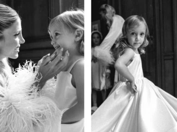 El adorable look de Vita en el casamiento de Cande Ruggeri y Nico Maccari, sus padres