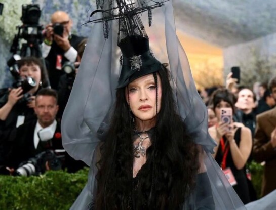 Met Gala 2026: Madonna sorprendió con un look gótico y dramático