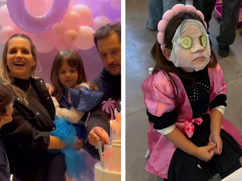Las fotos del cumple de Mía, la hija de Sabrina Garciarena y Germán Paoloski