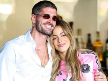 Rodrigo de Paul reveló el lujoso anillo de compromiso de Tini Stoessel