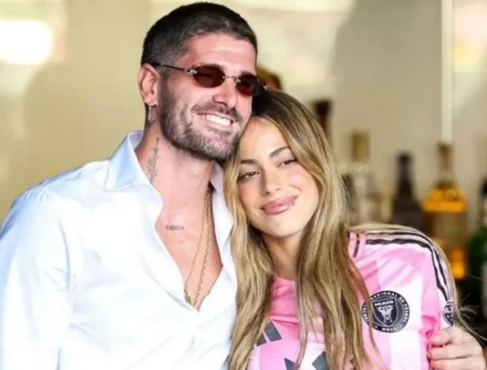 Rodrigo de Paul reveló el lujoso anillo de compromiso de Tini Stoessel
