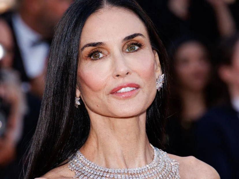 El look de Demi Moore en Cannes