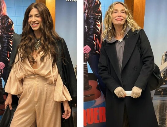 Los looks de los famosos en el estreno de "El ser querido", con Jorgelina Aruzzi