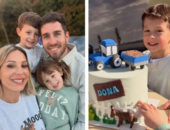 Las fotos del cumpleaños de Donatello, el hijo de Noelia Marzol