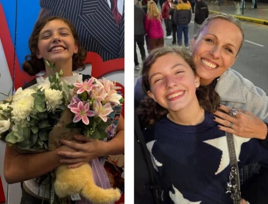 Así está Francesca, la hija de Denise Dumas que trabaja en Annie