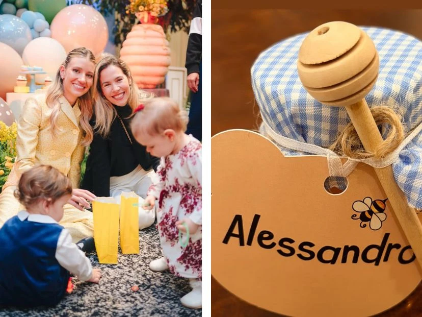 Cumpleaños de Alessandro, el hijo de Angie Landaburu