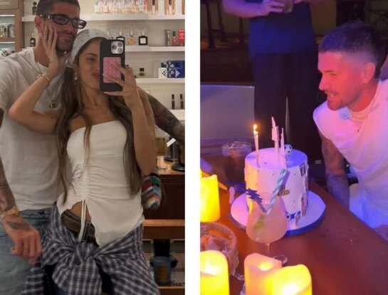 El íntimo festejo de cumpleaños que Tini Stoessel le organizó a Rodrigo de Paul
