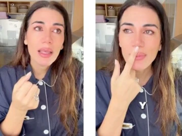 Flor de la V emocionada