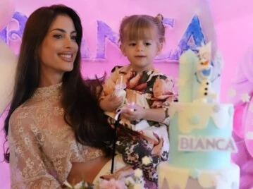 Así fue el festejo de cumpleaños de Bianca, la hija de Agustina Casanova