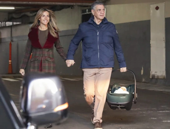 belen ludueña yendo a su casa con Vito