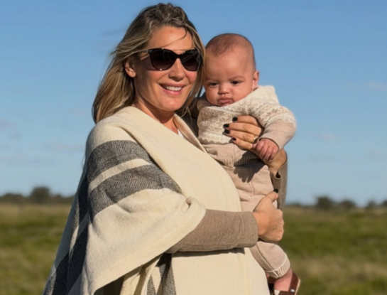 Rocío Marengo compartió postales íntimas de su día de campo junto a su hijo Isidro