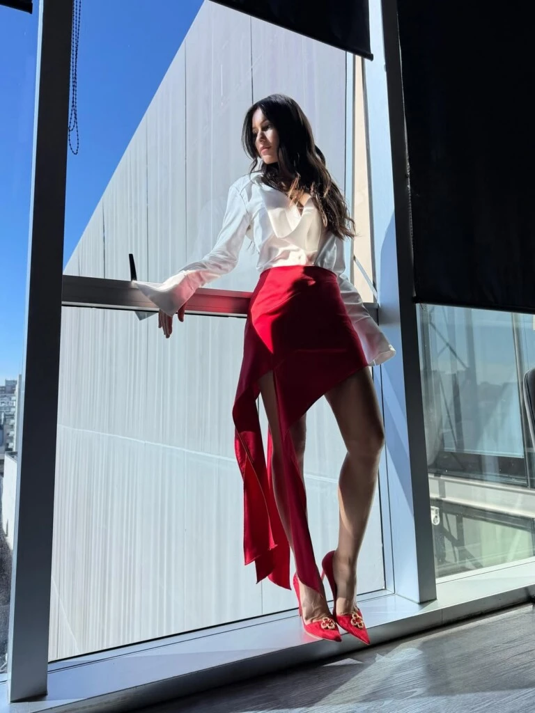 El look de Pampita. Foto: IG