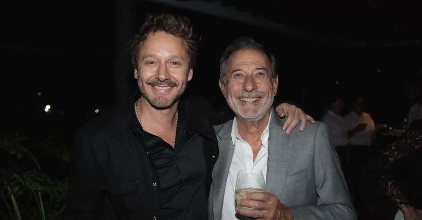 Benjamín Vicuña y Guillermo Francella