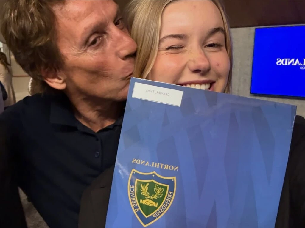 Taína Gravier terminó el colegio. Foto: IG