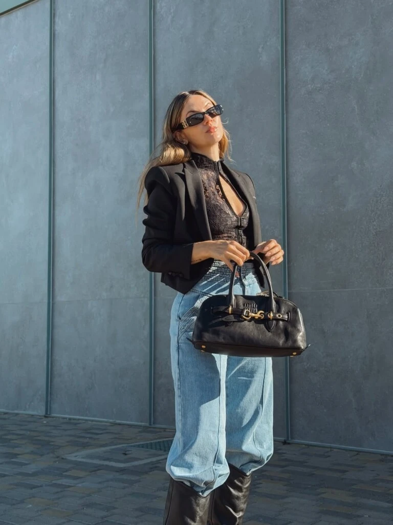 El look de Steph Demner. Foto: IG