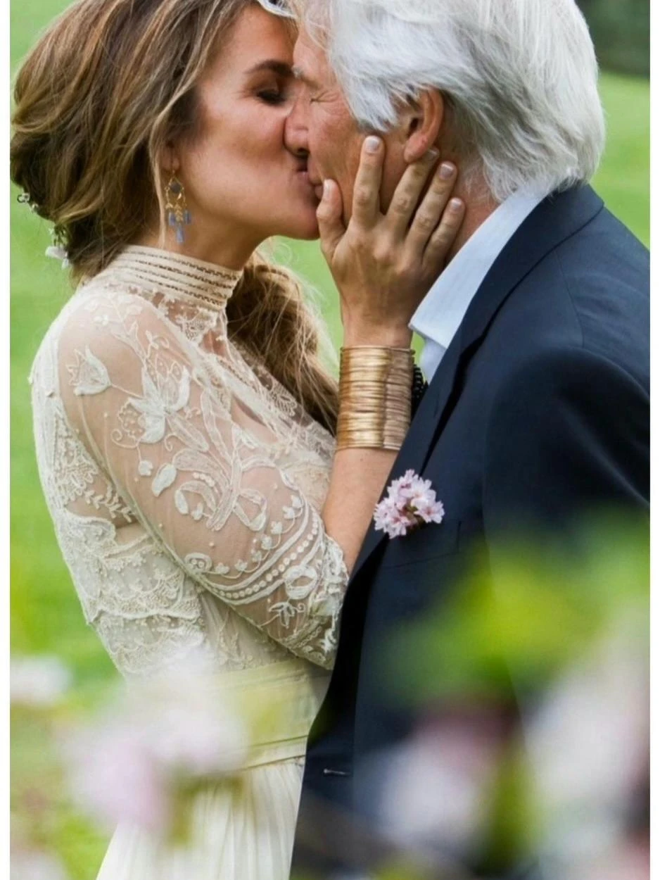 Las fotos más íntimas de Richard Gere y Alejandra Silva por sus 8 años de casados: "Te volvería a elegir"