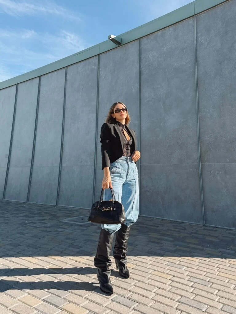 El look de Steph Demner. Foto: IG