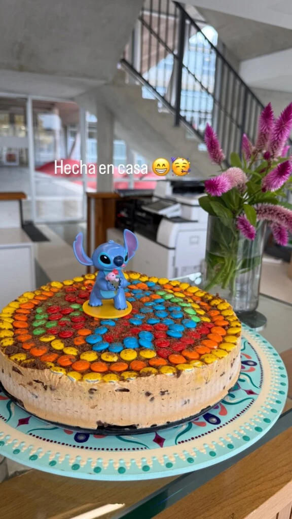 La actriz compartió los detalles del festejo. Fotos: IG. 