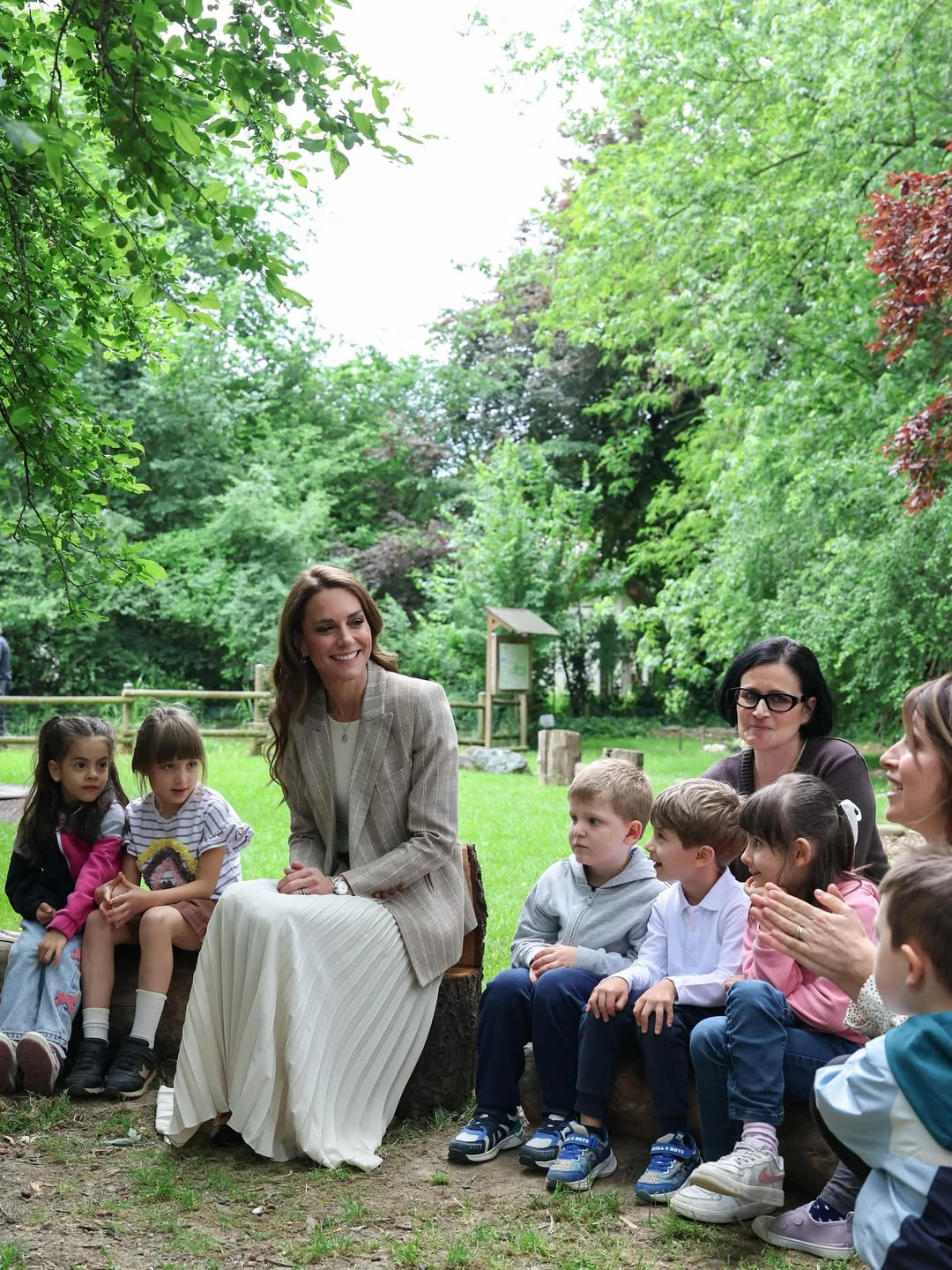 Kate Middleton en su visita oficial a Italia 