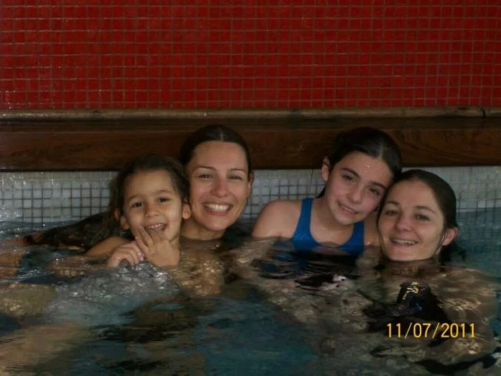 Las fotos que publicó Brisa junto a Blanca. Foto: IG