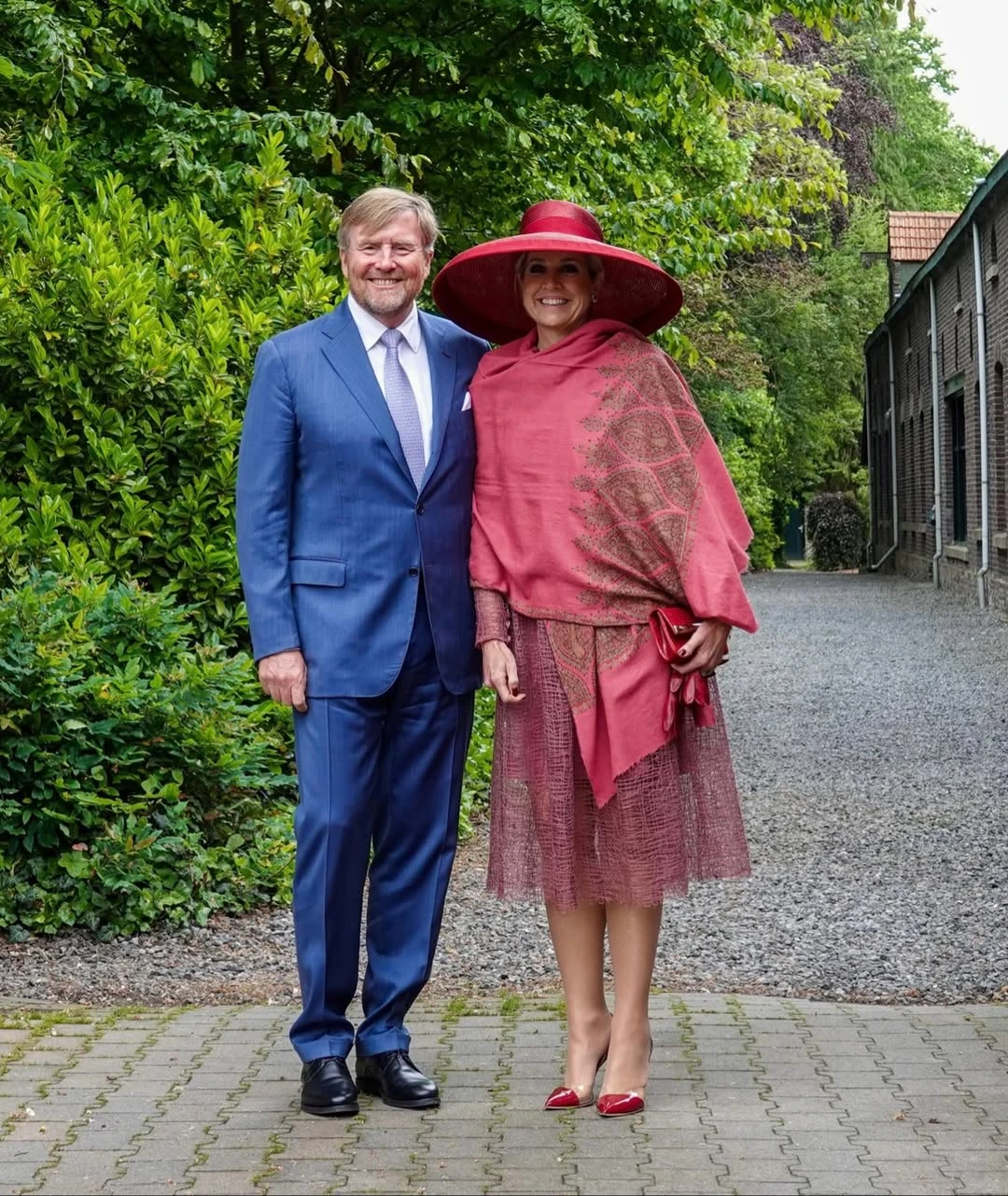 Máxima Zorreguieta y el rey Guillermo Alejandro. 