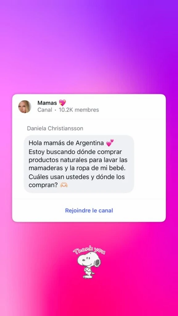 El tierno pedido de Daniela Christiansson a las mamás argentinas tras instalarse en Nordelta