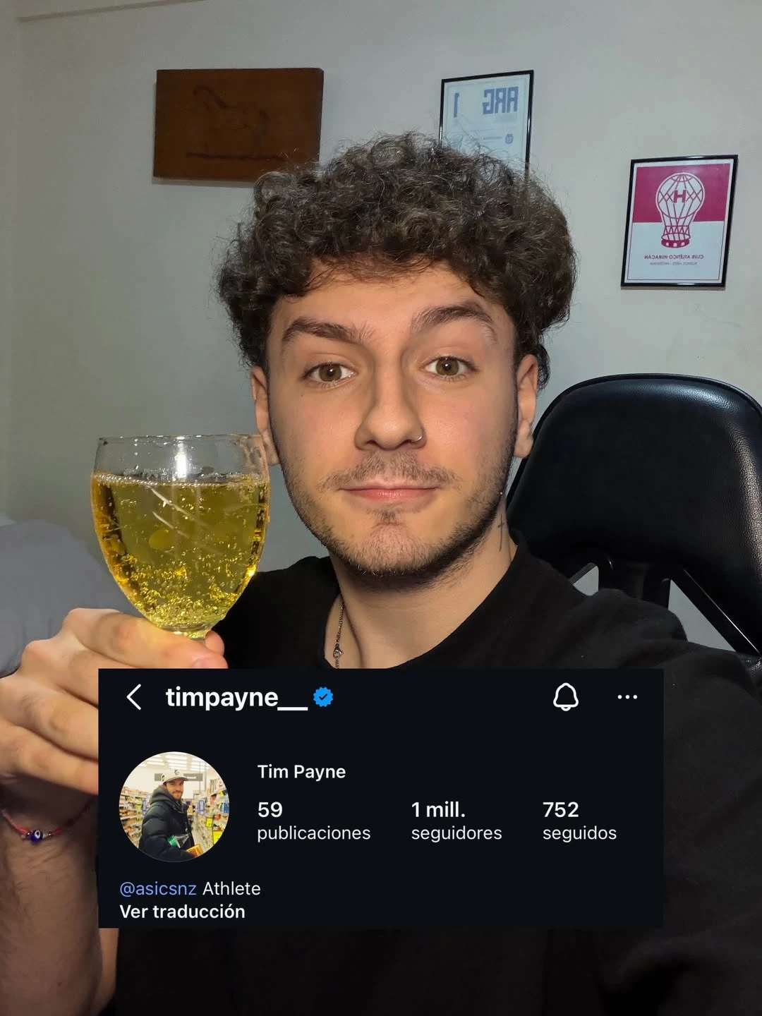 Quién es Tim Payne, el futbolista "menos conocido" del Mundial que superó el millón de seguidores gracias a un influencer argentino