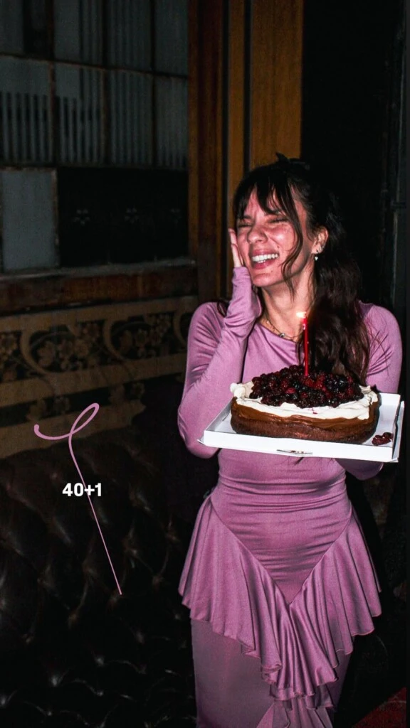 Gime Accardi celebró sus 41 años. Fotos: IG.
