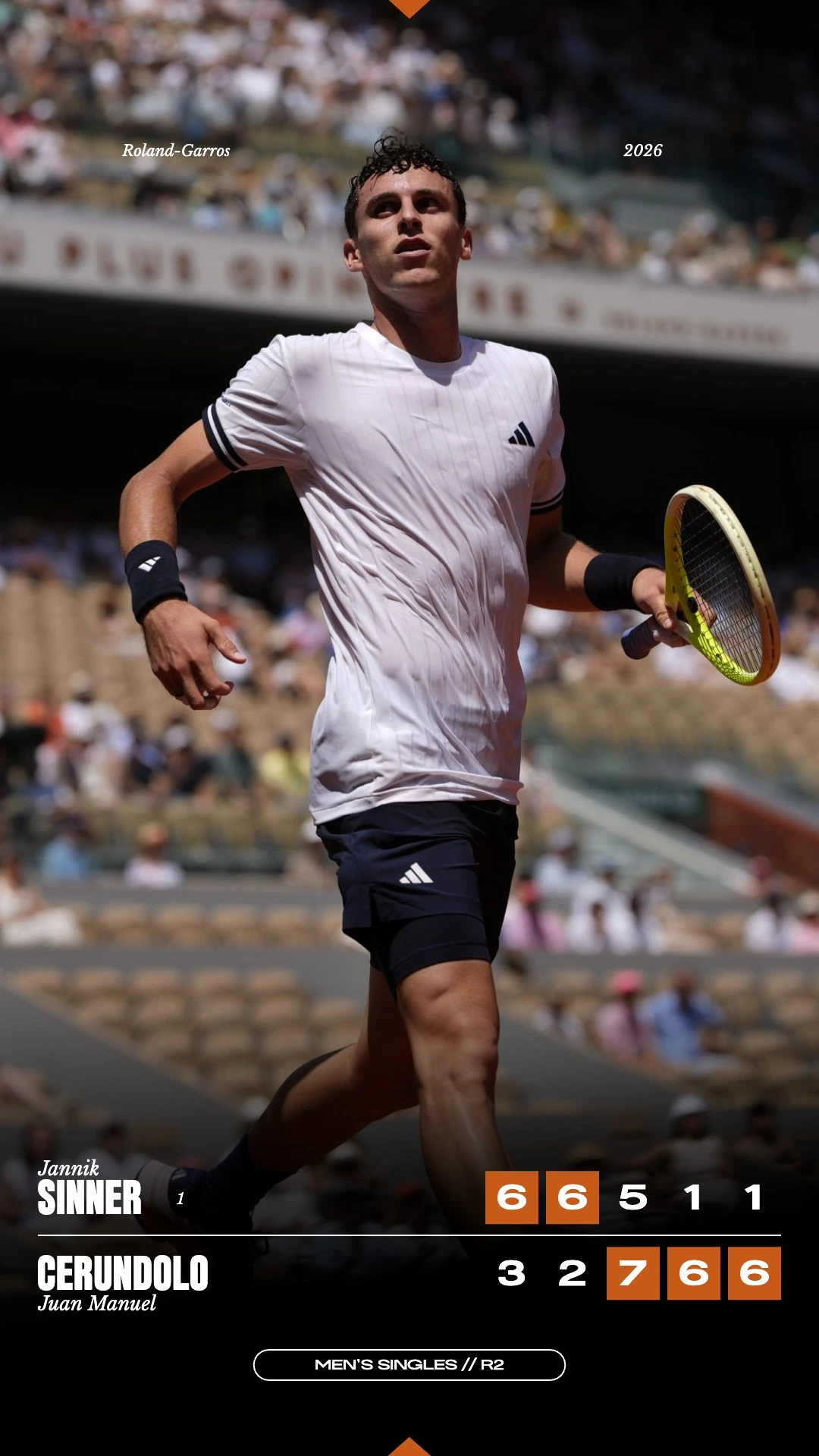 Cerúndolo, el tenista argentino que venció al Nº1 del mundo en Roland Garrós
