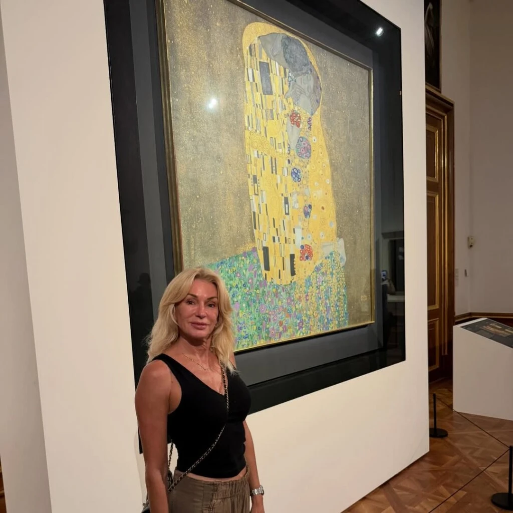 Días antes, Yanina había recorrido Viena junto a su familia.