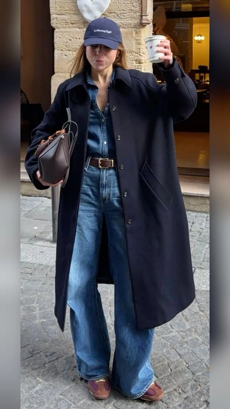 Cuero, lana, denim y paño: cómo combinar las texturas del otoño en 7 looks trendy y abrigados
