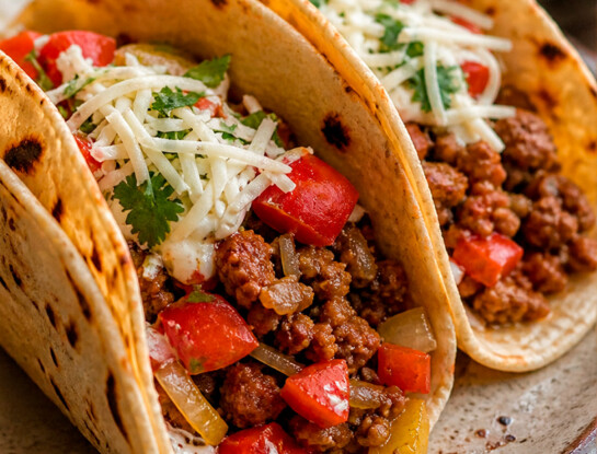 La receta fácil del día: tacos caseros de carne y verduras listos en 25 minutos