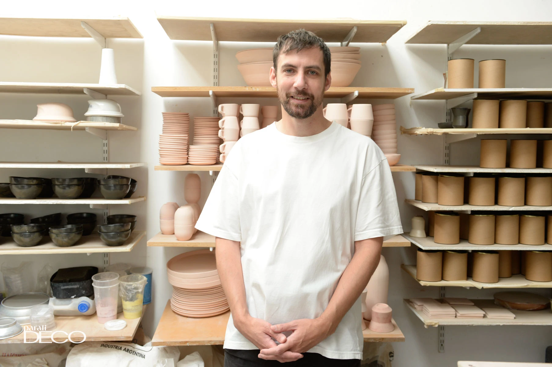 Juan, arquitecto y ceramista.
