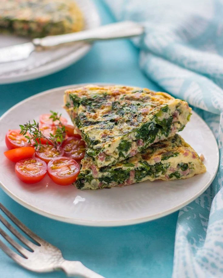 Tortilla de acelga. Foto: Pinterest