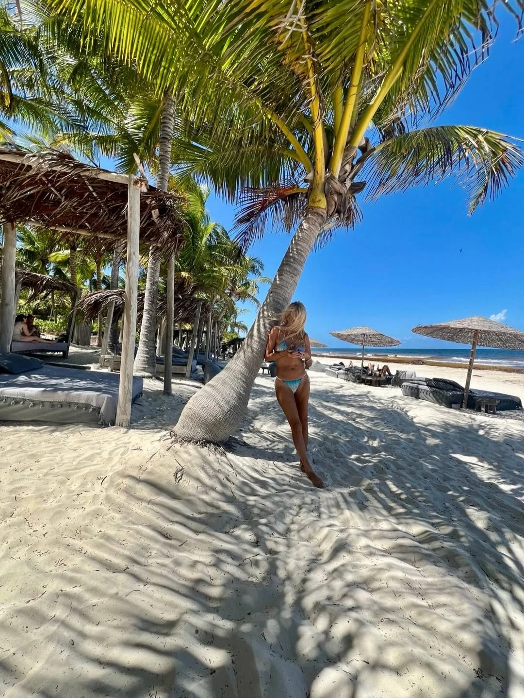 Las románticas vacaciones en Tulum de Cecilia Bolocco y su novio Pepo Daire.