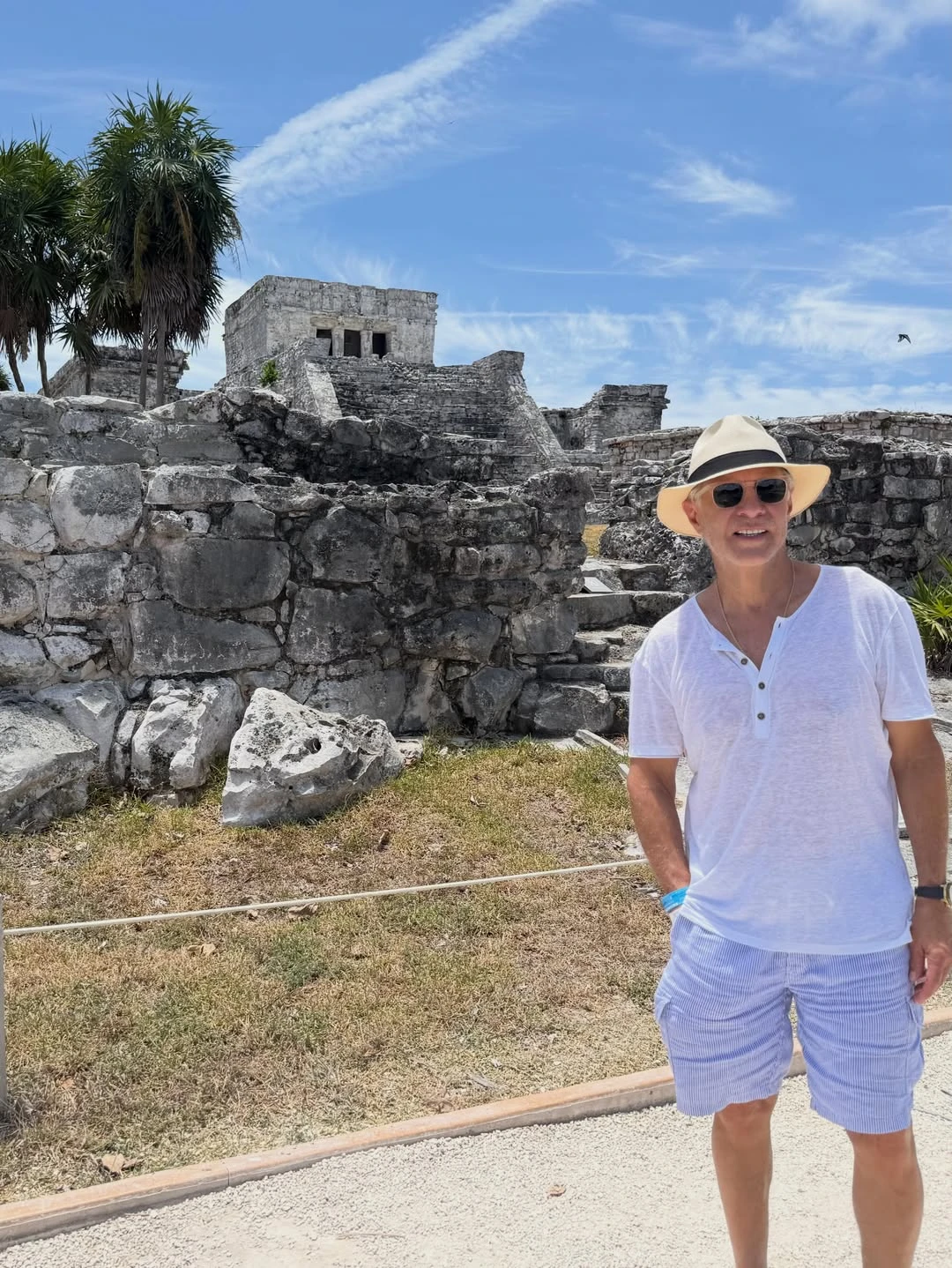 Las fotos de Cercilia Bolocco en Tulum.