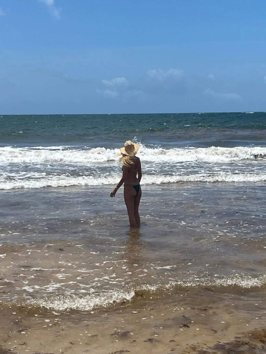 Las fotos de Cercilia Bolocco en Tulum.