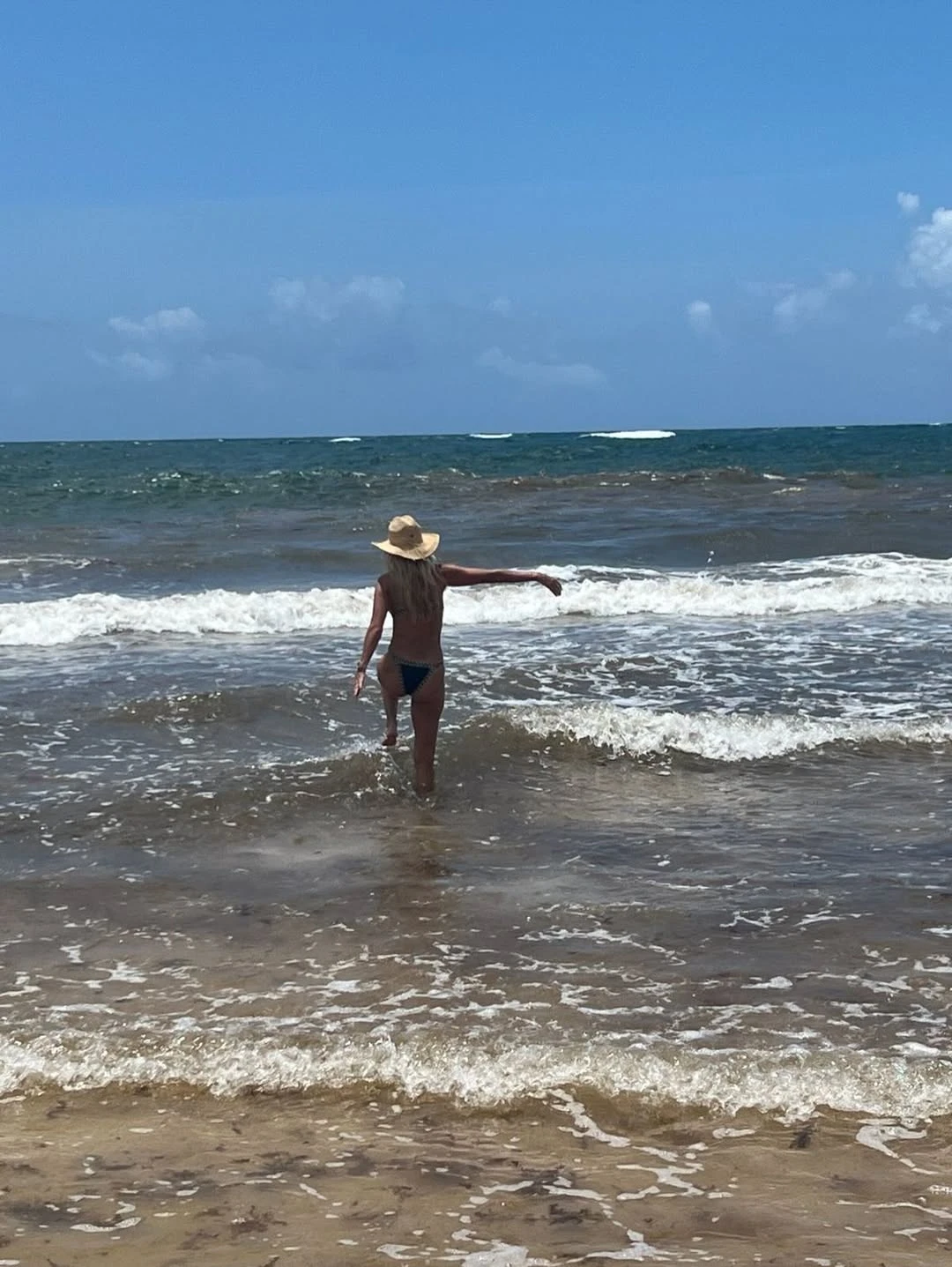 Las fotos de Cercilia Bolocco en Tulum.