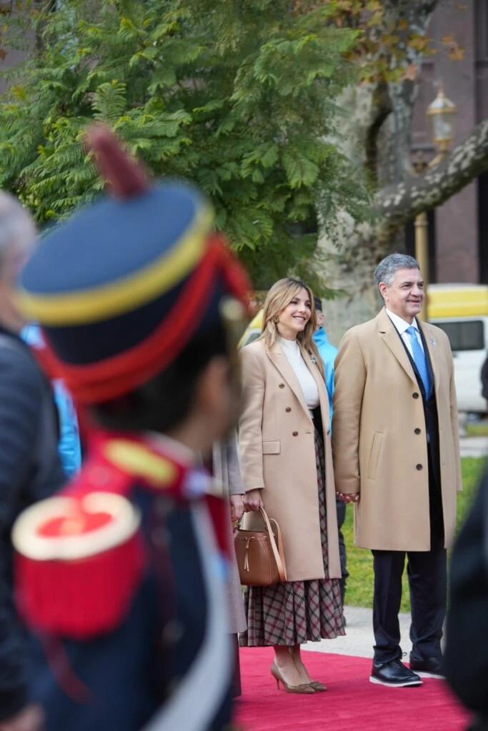 María Belén Ludueña se destacó en los actos de este 25 de mayo