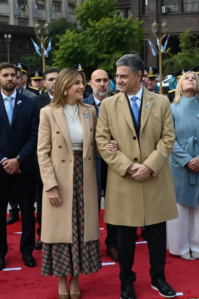 María Belén Ludueña se destacó en los actos de este 25 de mayo