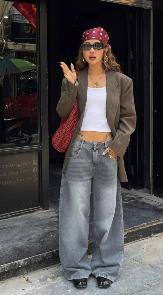 Los baggy jeans marcan tendencia.