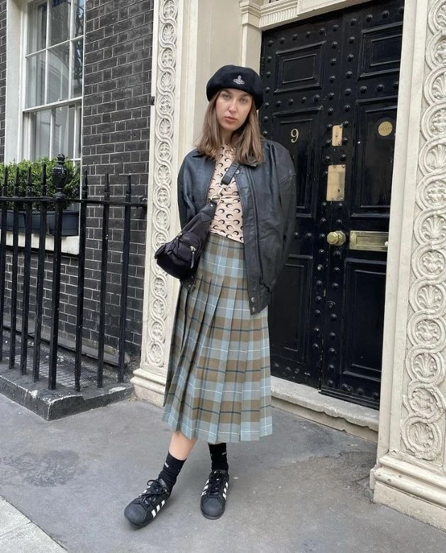 La pollera kilt vuelve con fuerza.