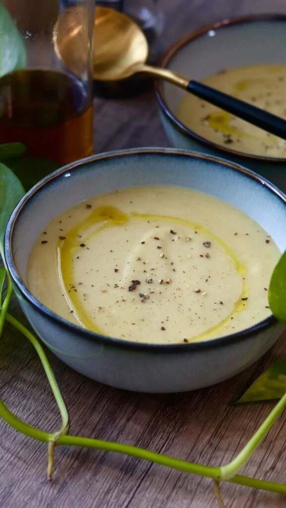 Sopa de papa y puerros. Foto: Pinterest