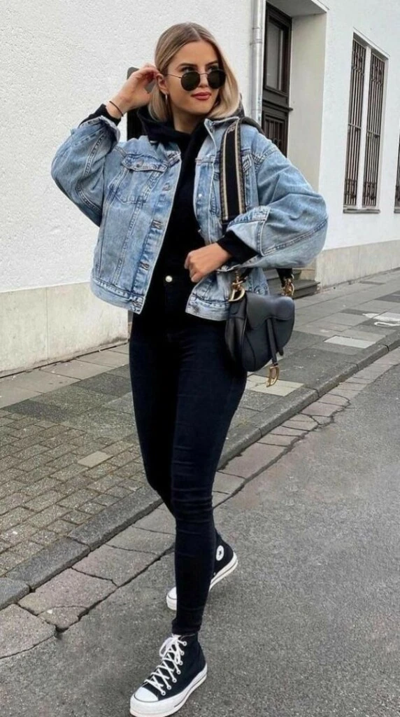 La campera de jean, te salva